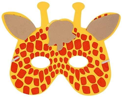 12 Children's Foam Animal Masks