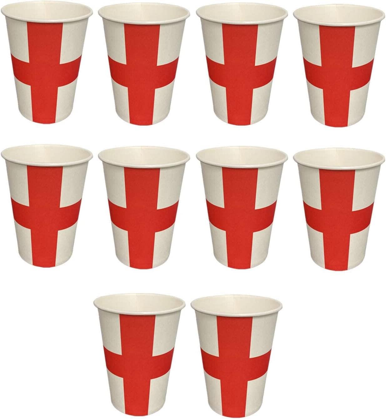 England Party Tableware Set 300pcs Paper Cups Plates Napkins