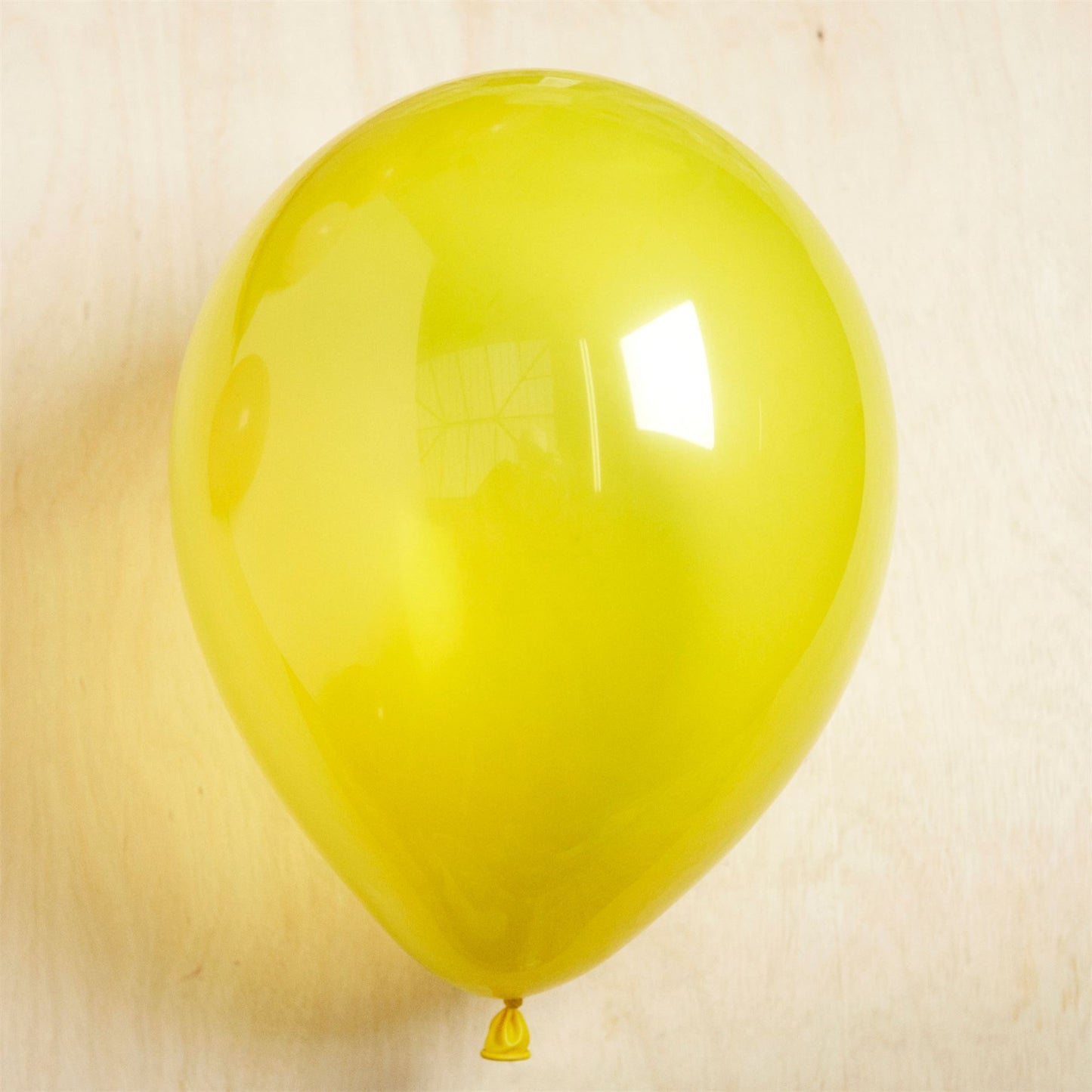 100 Yellow Latex Balloons (12")