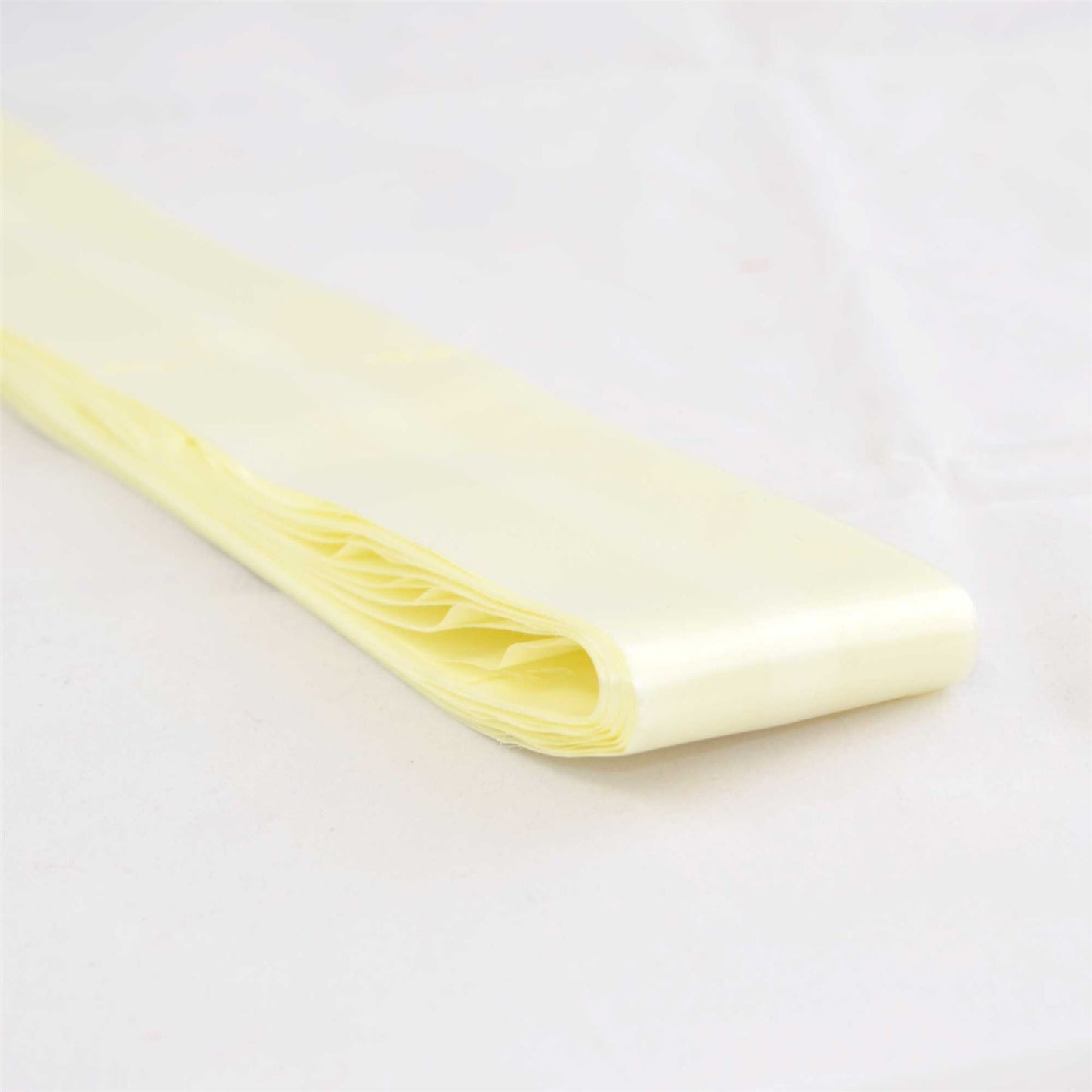 30Pcs Light Yellow Pull Bows - 30mm