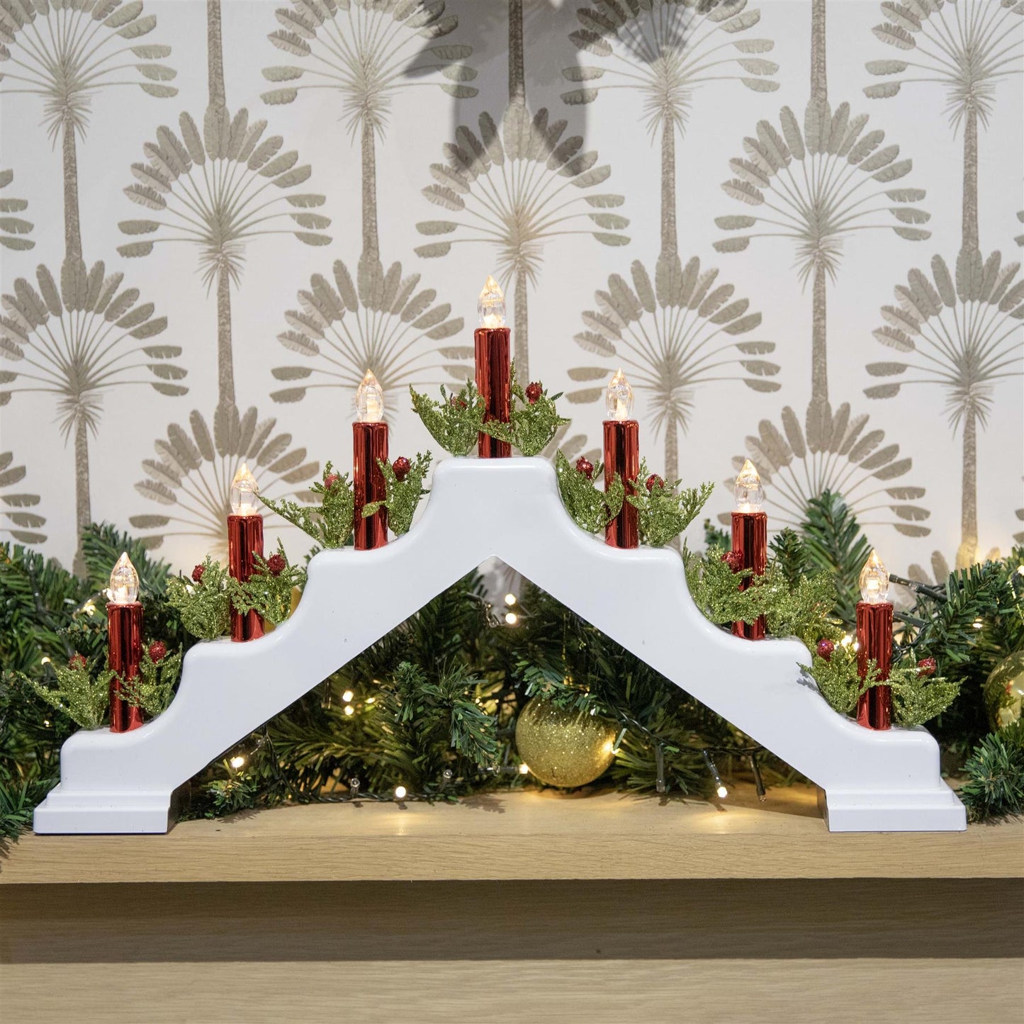 White Candle Bridge (30x50x6.5cm)