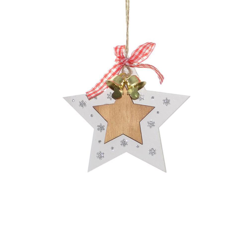 6 Christmas Tree Hanging Decorations