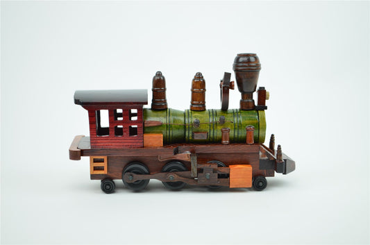 12" Wooden Train Vintage Collectible Gift