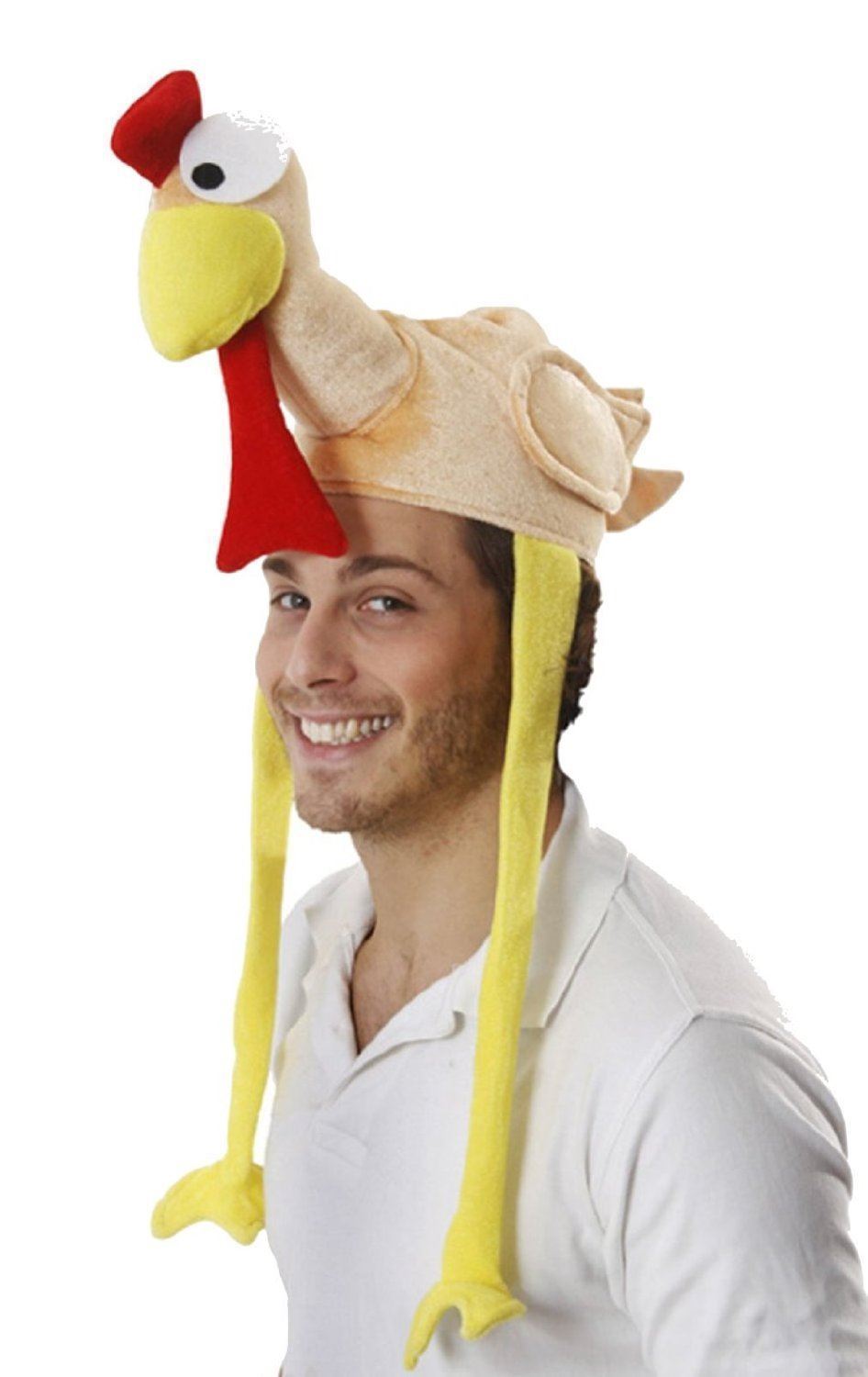 Turkey Gobbler Hat Cap with Long Legs