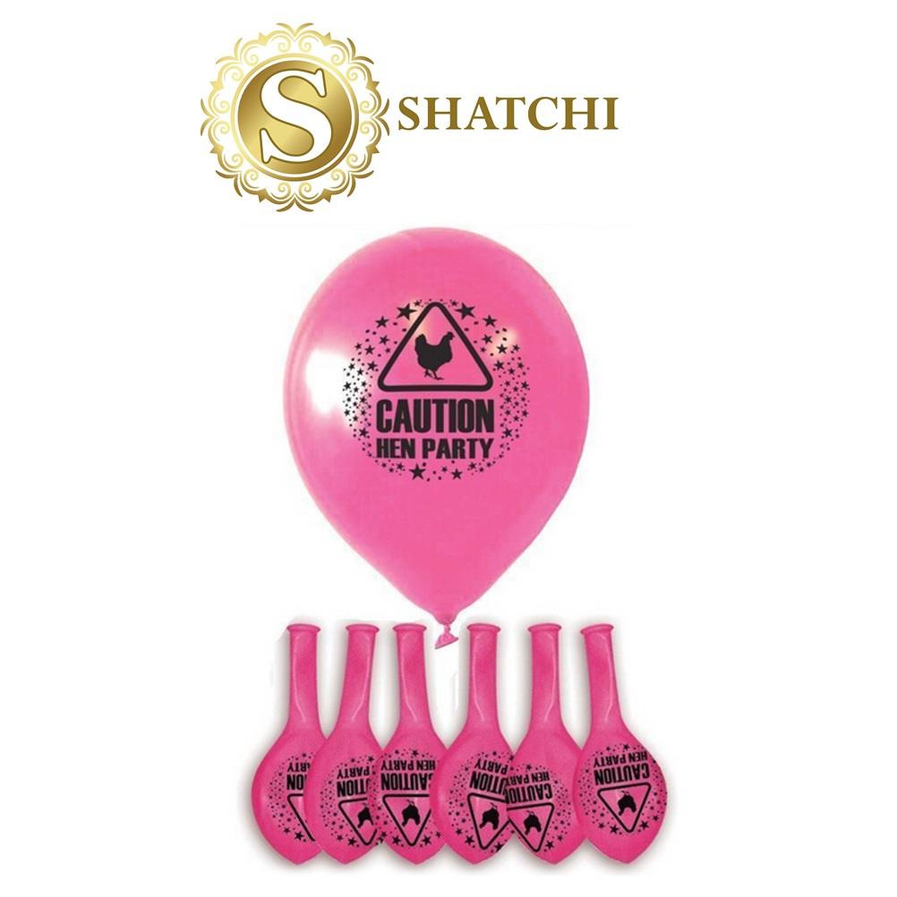 15 Pcs 11" Hen Party Pink Balloons