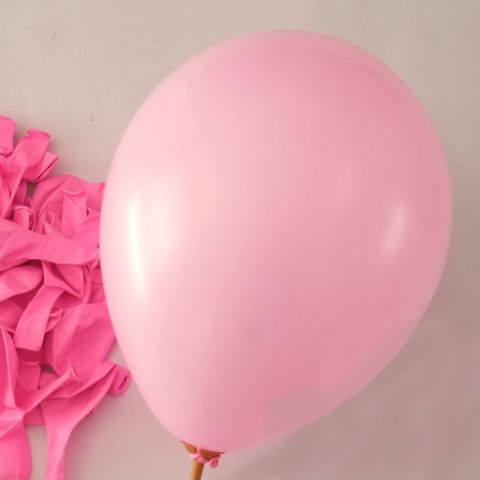 10pcs 12" Standard Pink Colour Balloons