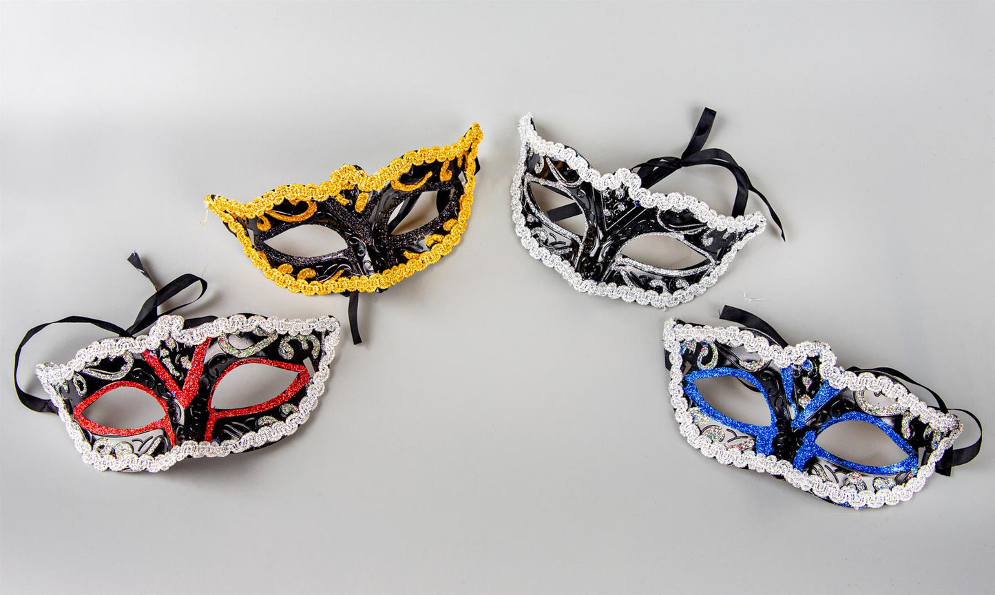 Venetian Masquerade Masks (various colors)