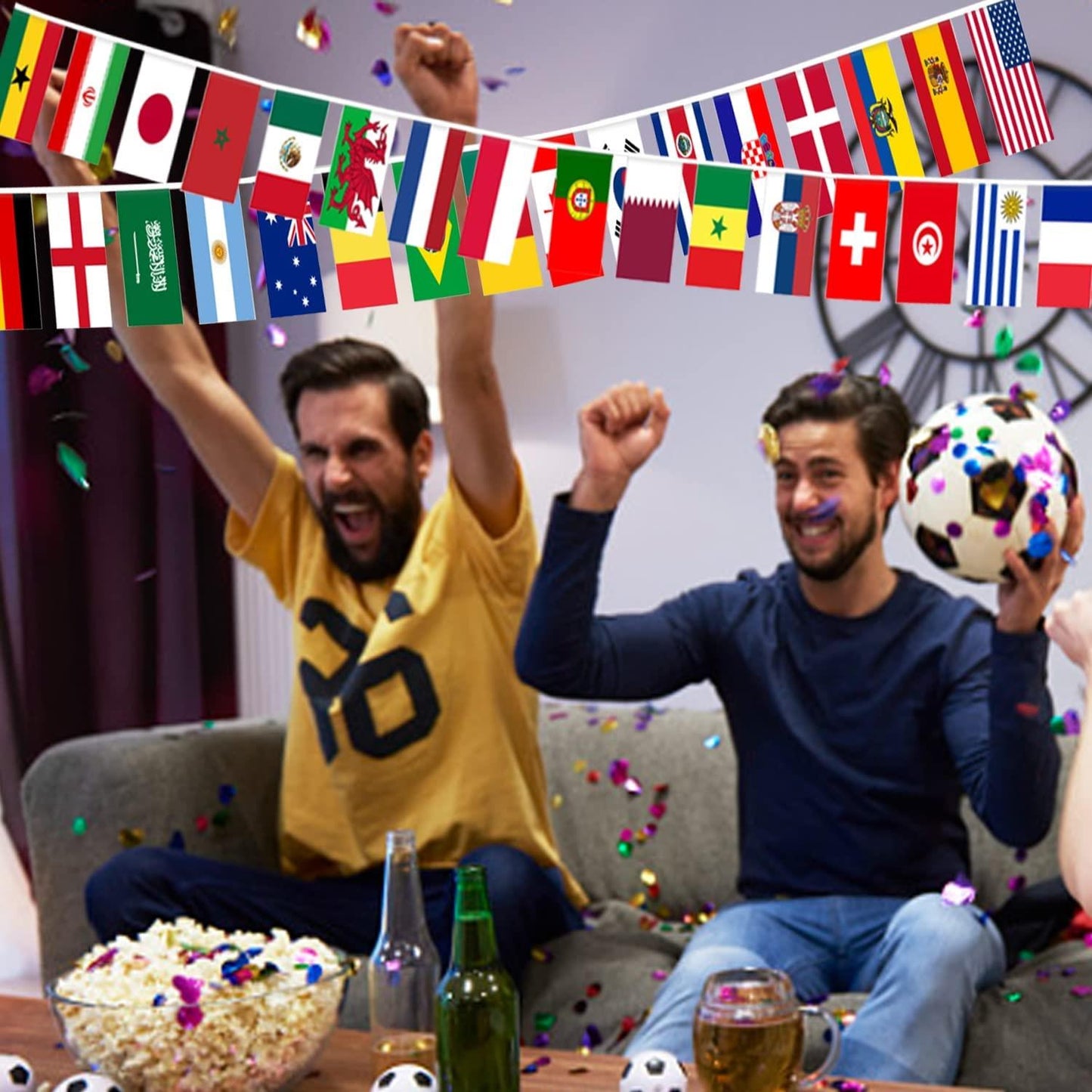 World Cup 2022 Bunting (32 Flags)