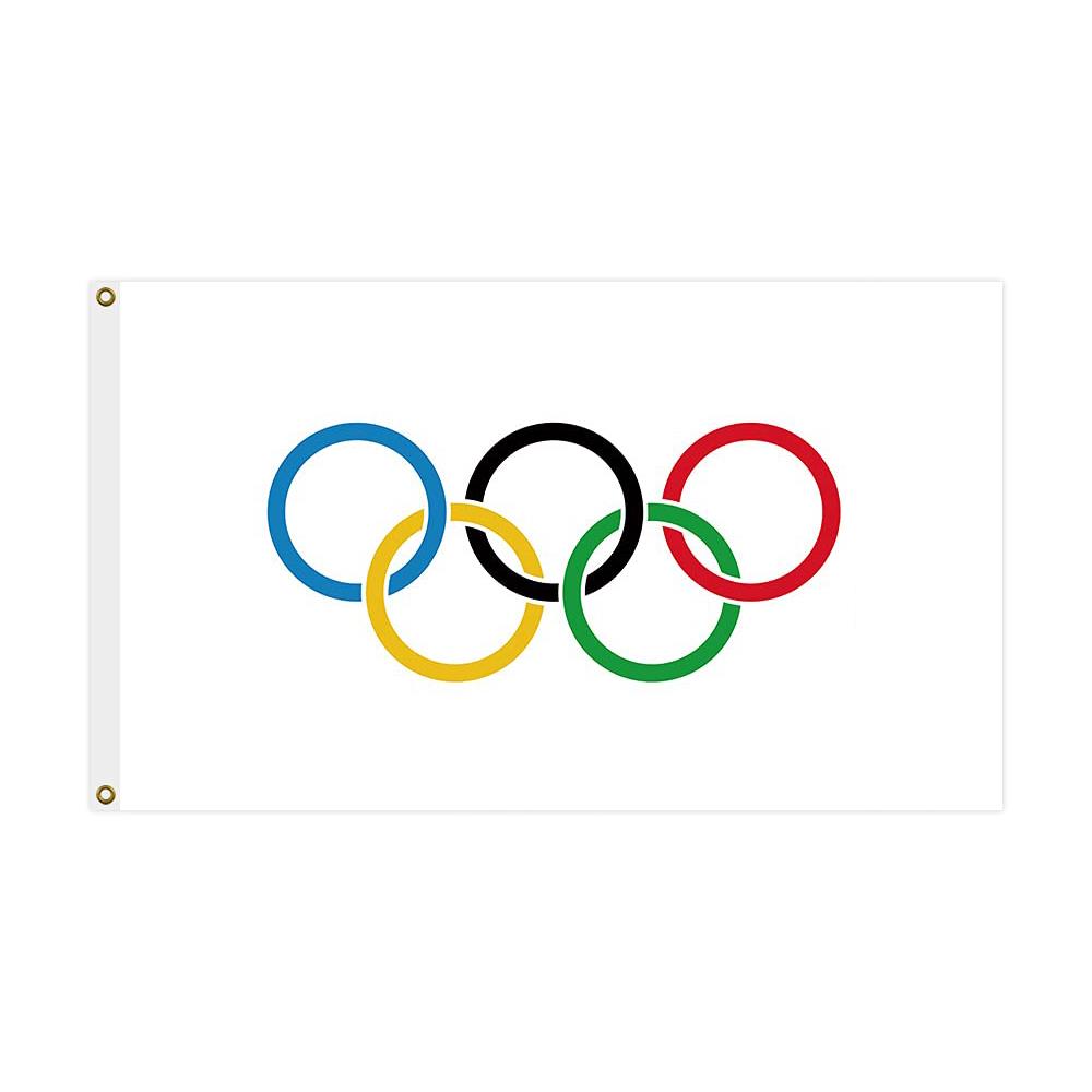 Olympic Flag 5x3ft With Eyelets