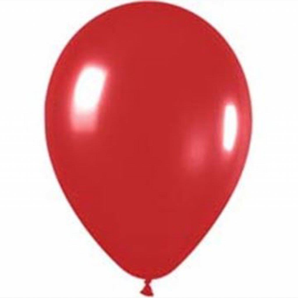 12" Red Latex Balloons (50 pcs)