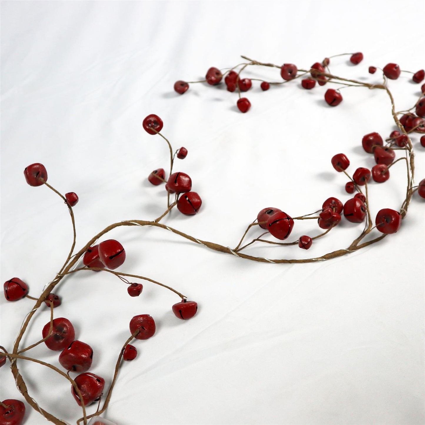 Red Bells Garland with 20 LEDs (150cm)