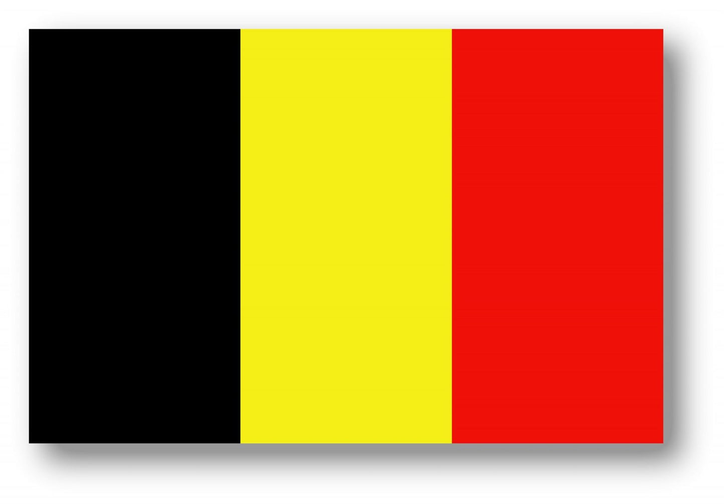 Belgium Flag - 5x3ft with Eyelets