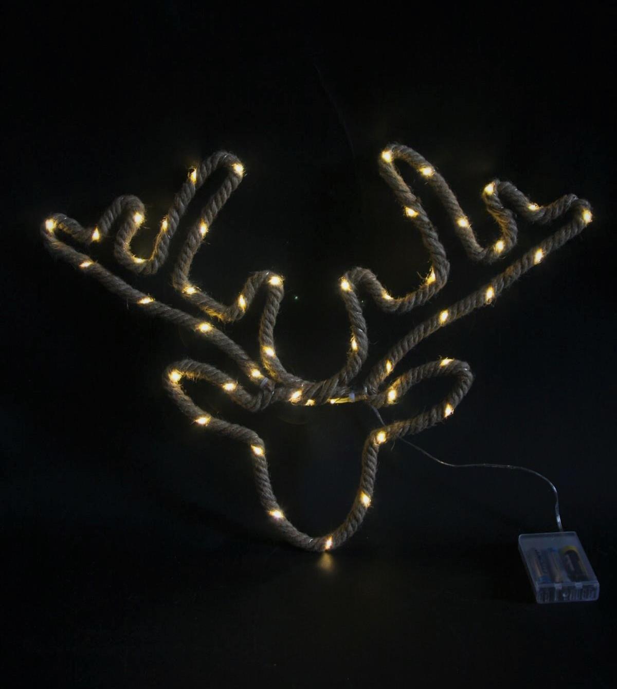 Christmas Hemp Rope Deer