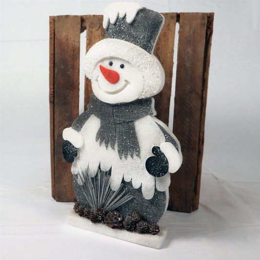 Foam Snowman On Board 32CM