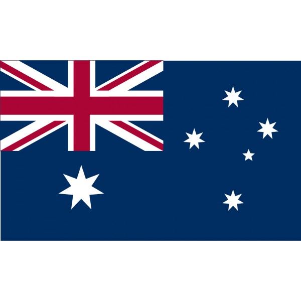 Australia Flag 5x3ft With Eyelets