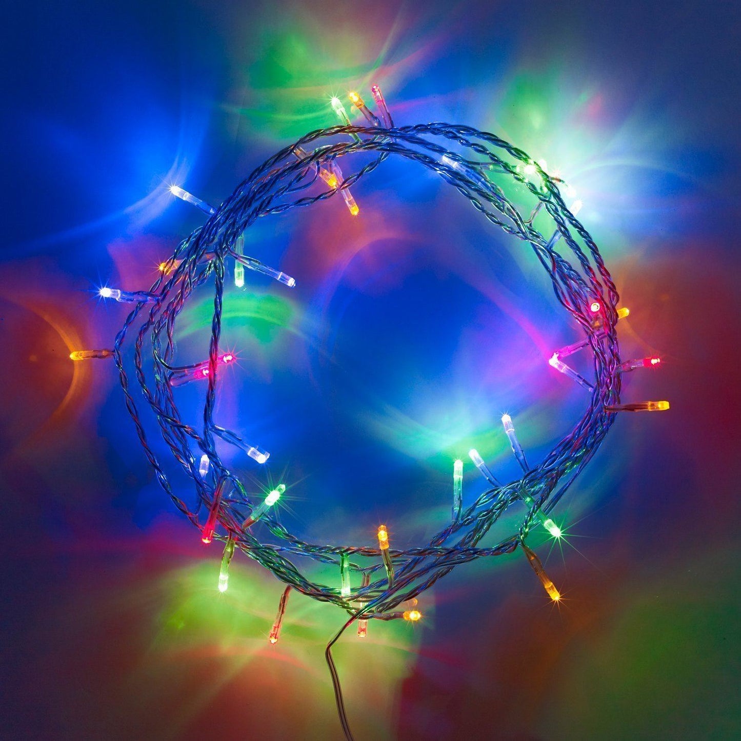 40 LED Multi-Coloured Fairy Lights (Battery Operated)