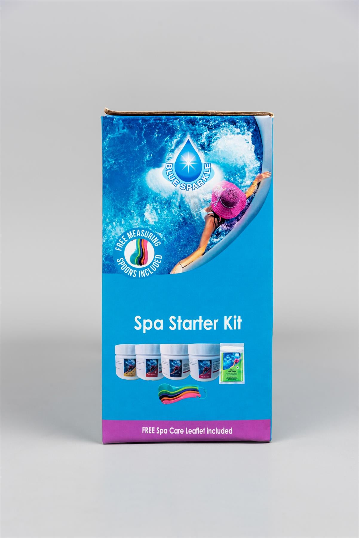 Blue Sparkle Hot Tub Chemical Starter Kit