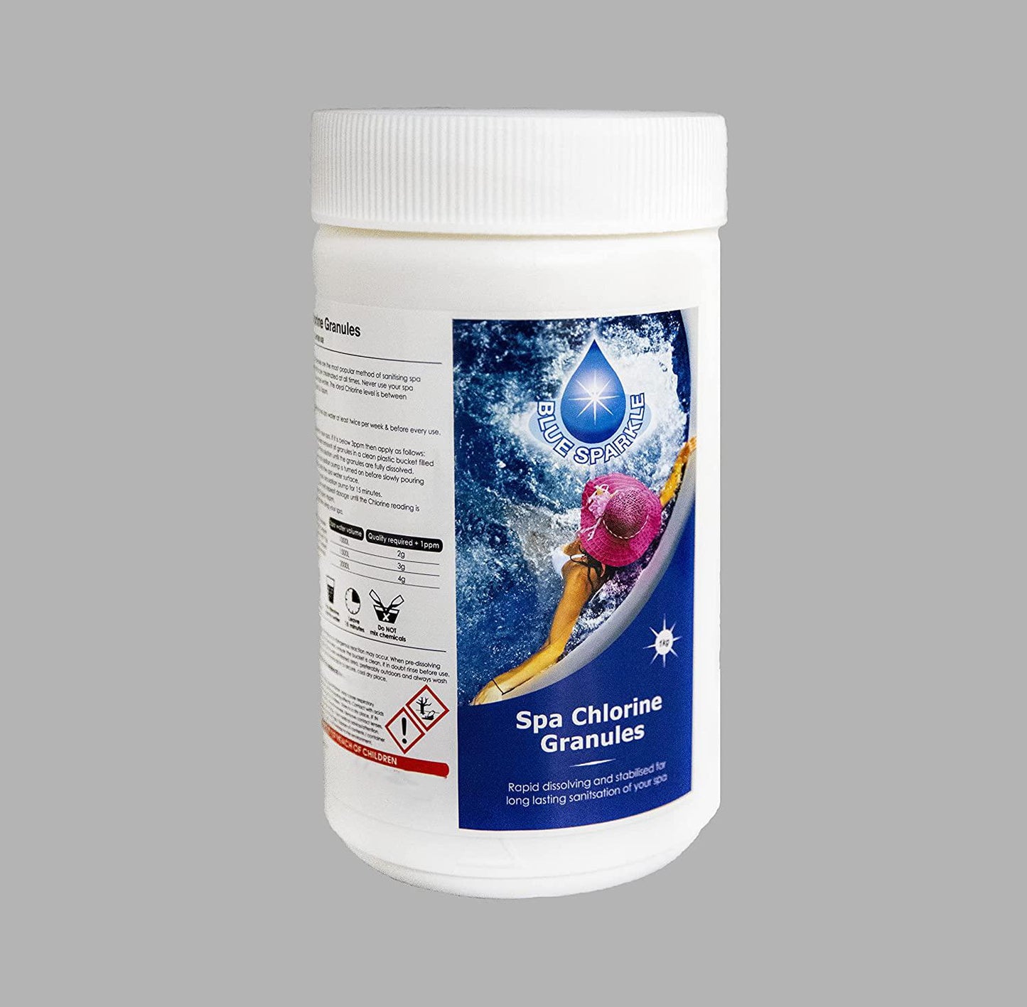 1 kg Chlorine Granules - Chemical