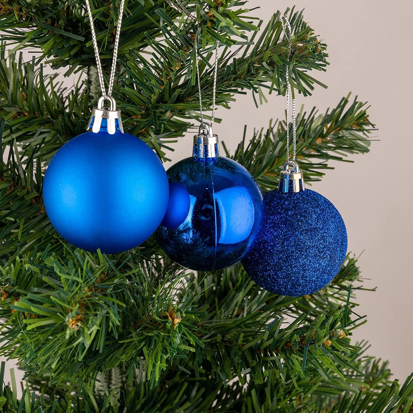 Baubles Blue 5CM 9PCS Set