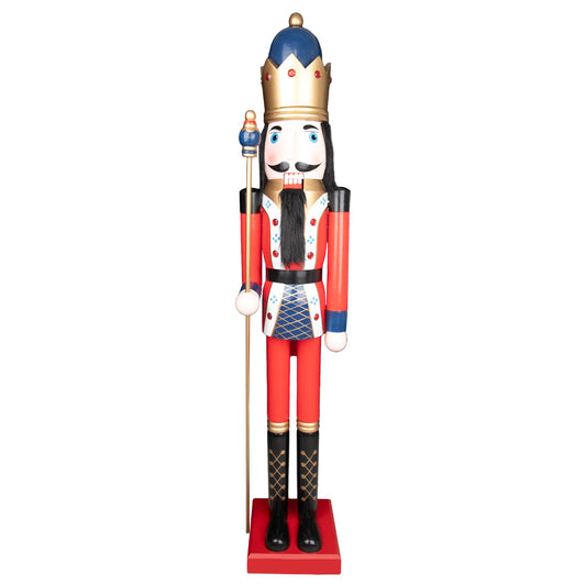150cm Wooden Nutcrackers Figures Christmas Ornament