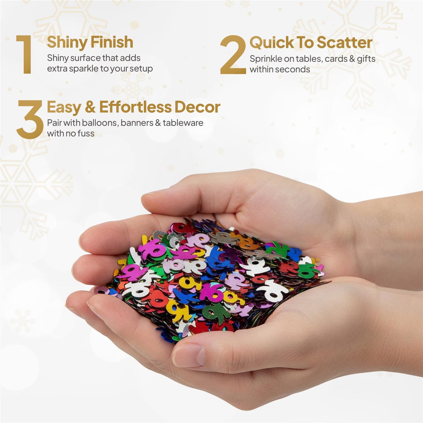 2 packs 16th Birthday Confetti