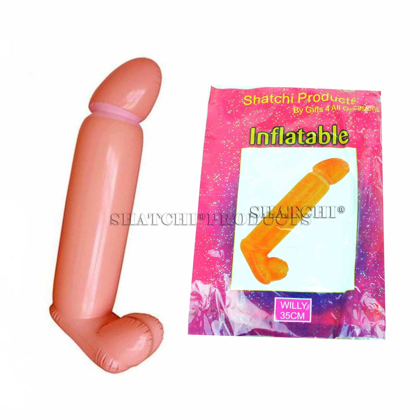 2 x 35cm Tall Inflatable Willy