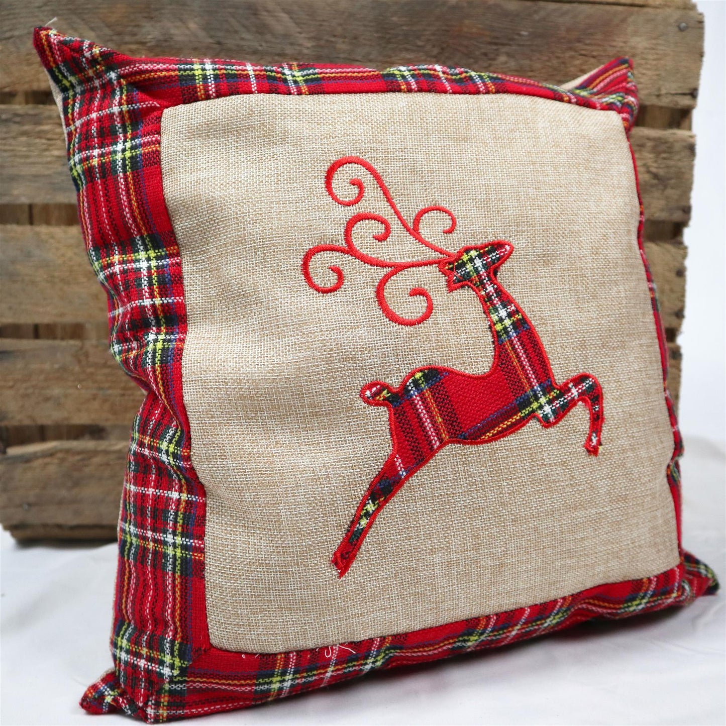 Christmas Pillow Cover - Reindeer, 40x40cm