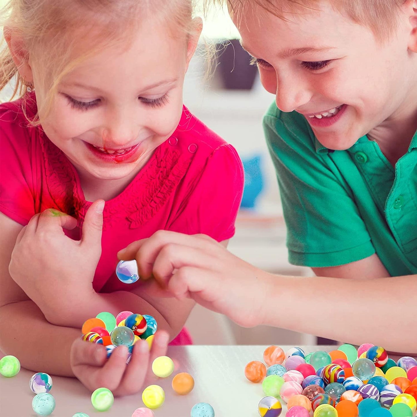 60 x Multicolor Bouncy Balls