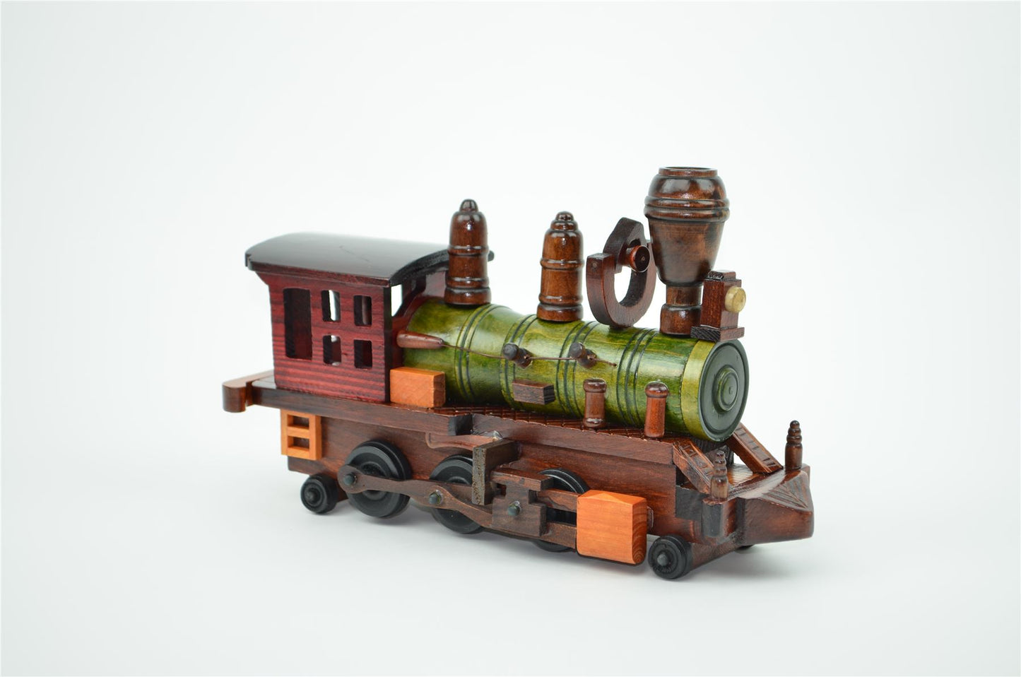 12" Wooden Train Vintage Collectible Gift