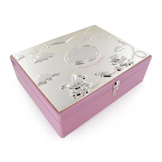 Baby Pink Keepsake Box