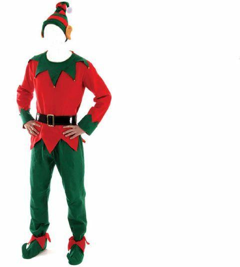 Christmas Elf Costume - Adult,