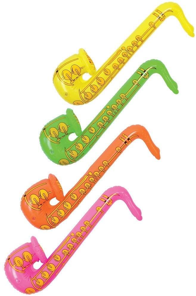 4pcs Inflatable Saxophone