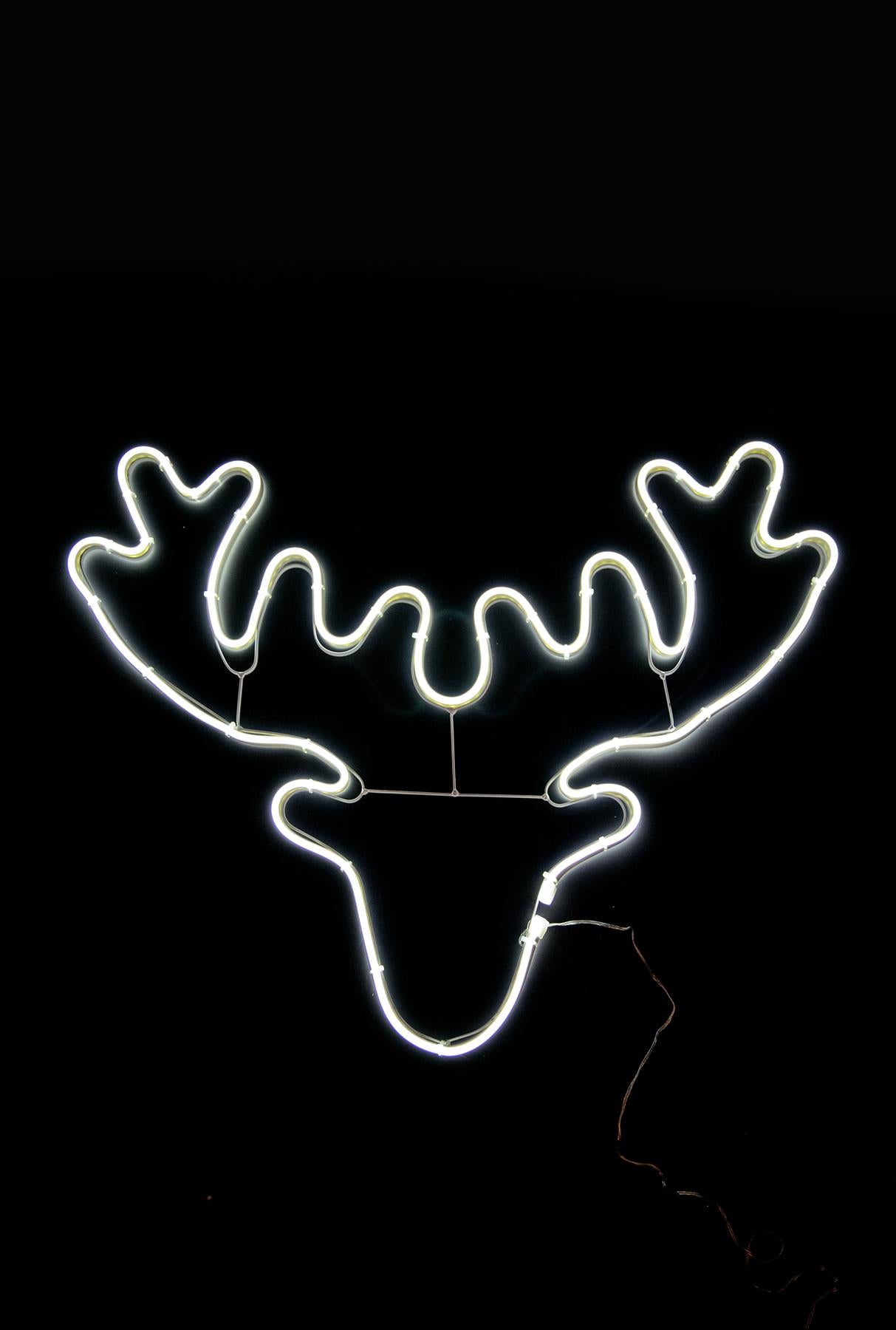 Stag Head Rope Light