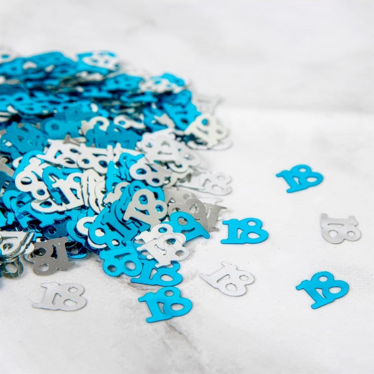 14g 18th Blue Happy Birthday Confetti