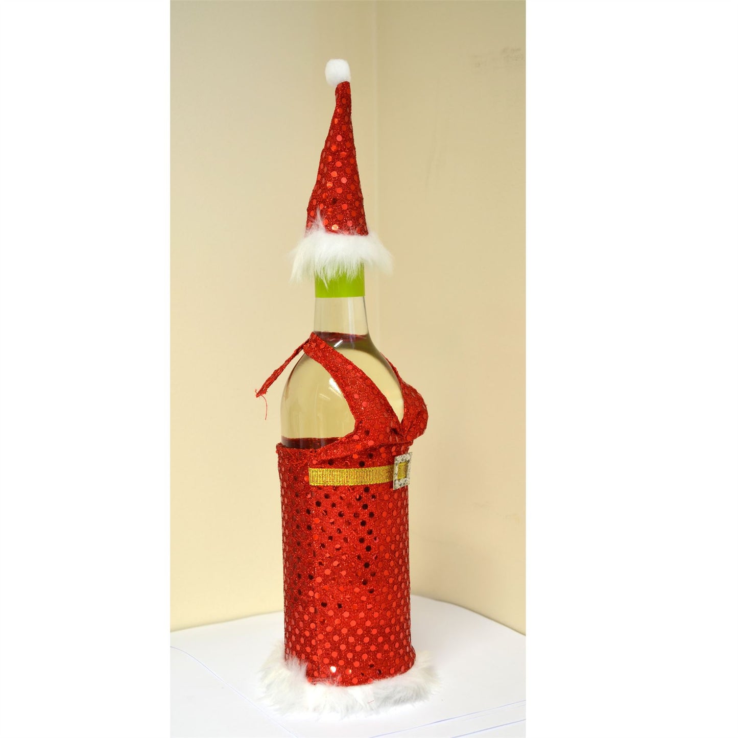 5 Christmas Wine Bottle Covers