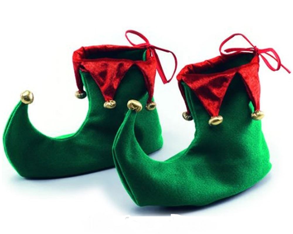 3456 Xmas Elf Shoes