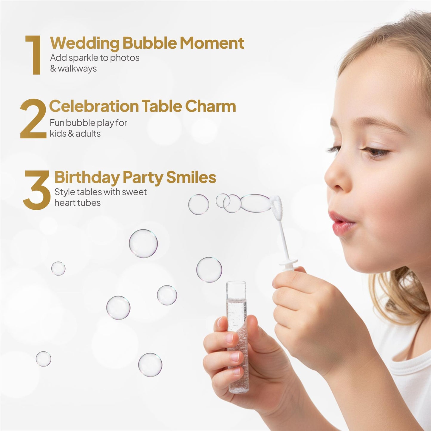 24 Wedding Wand Bubble Tubes