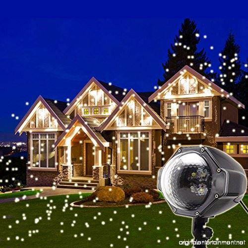 Snowfall LED Projector Light