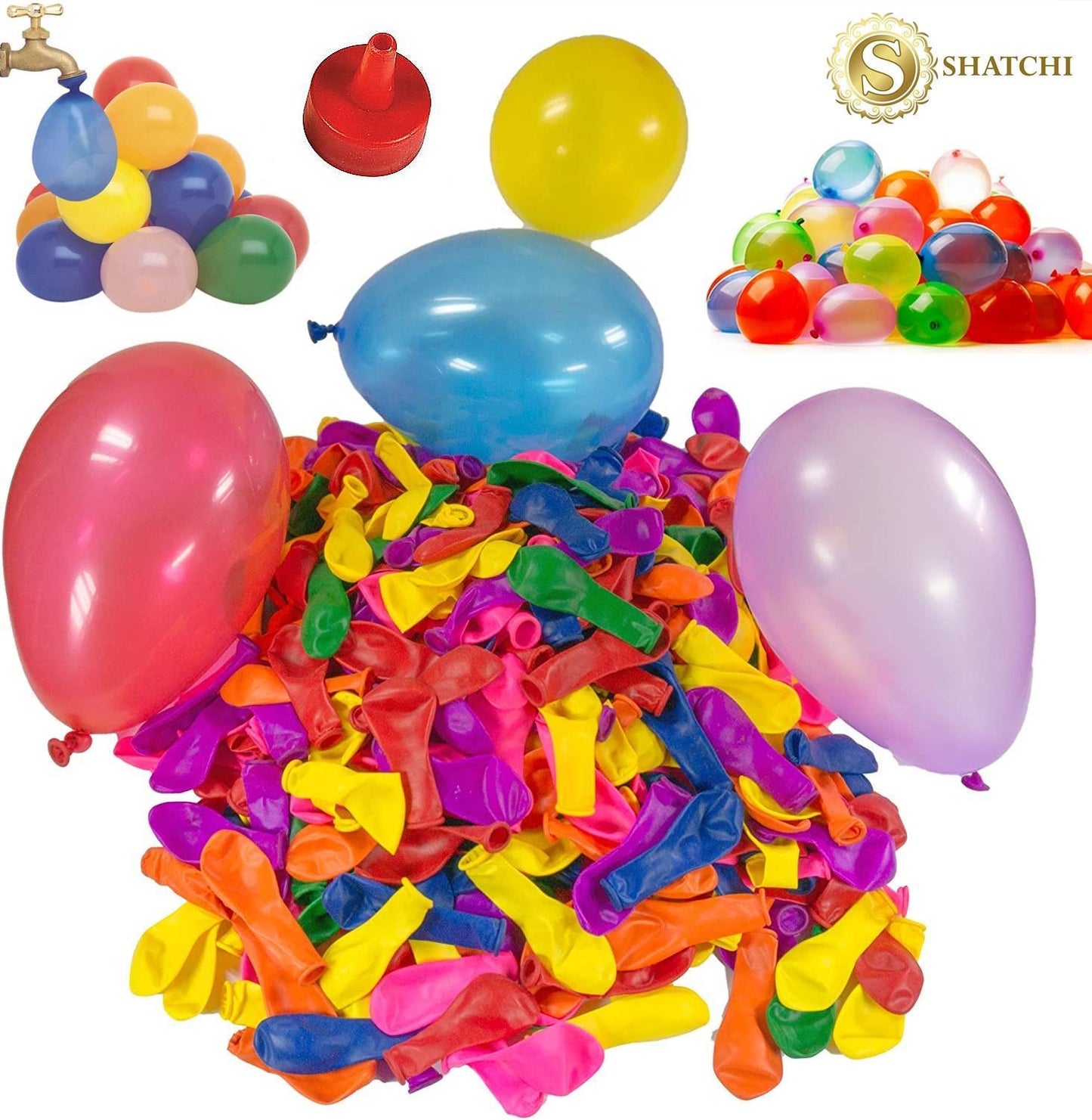 1500 pcs Assorted Water Balloons