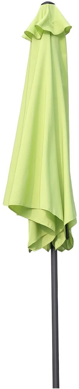 Lime Green Parasol Umbrella, 3m