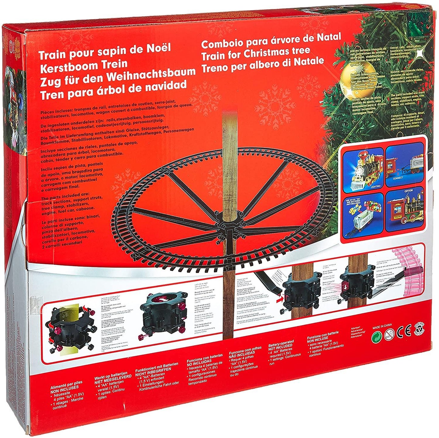 Christmas Tree Train Set - Light & Sound