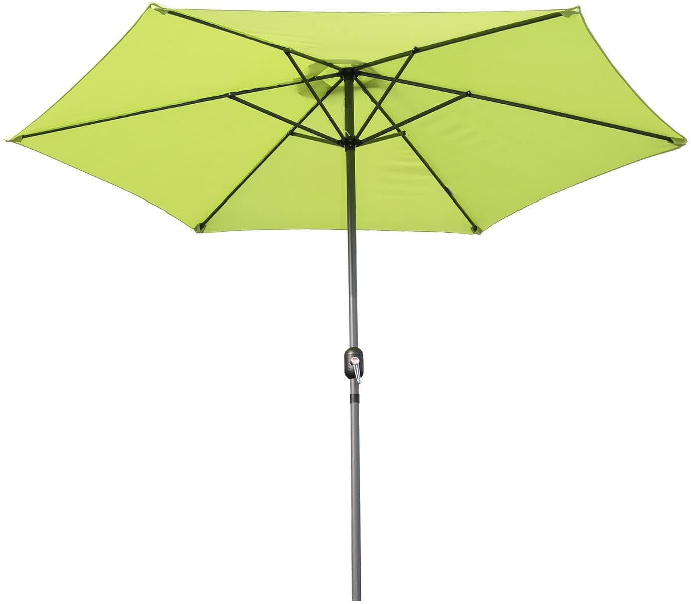 Lime Green Parasol Umbrella, 3m