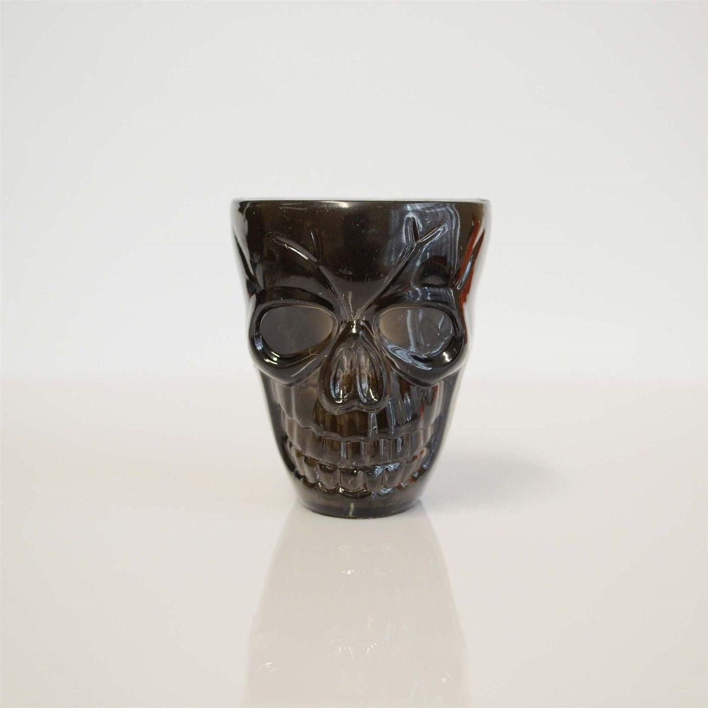 4Pcs Clear Skull Shot Glasses - 55ml