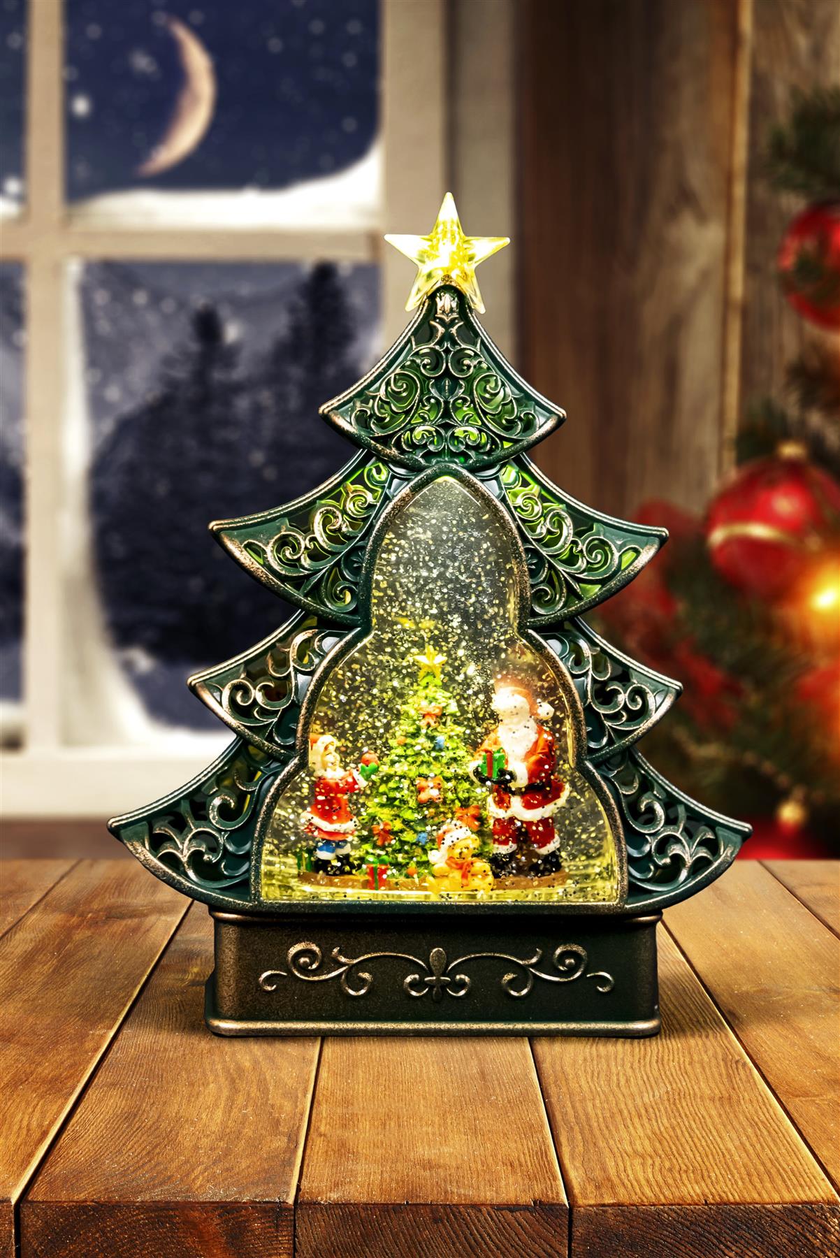 Christmas Nativity Water Snow Globe