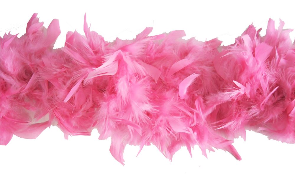 Wicked Feather Boa - Baby Pink