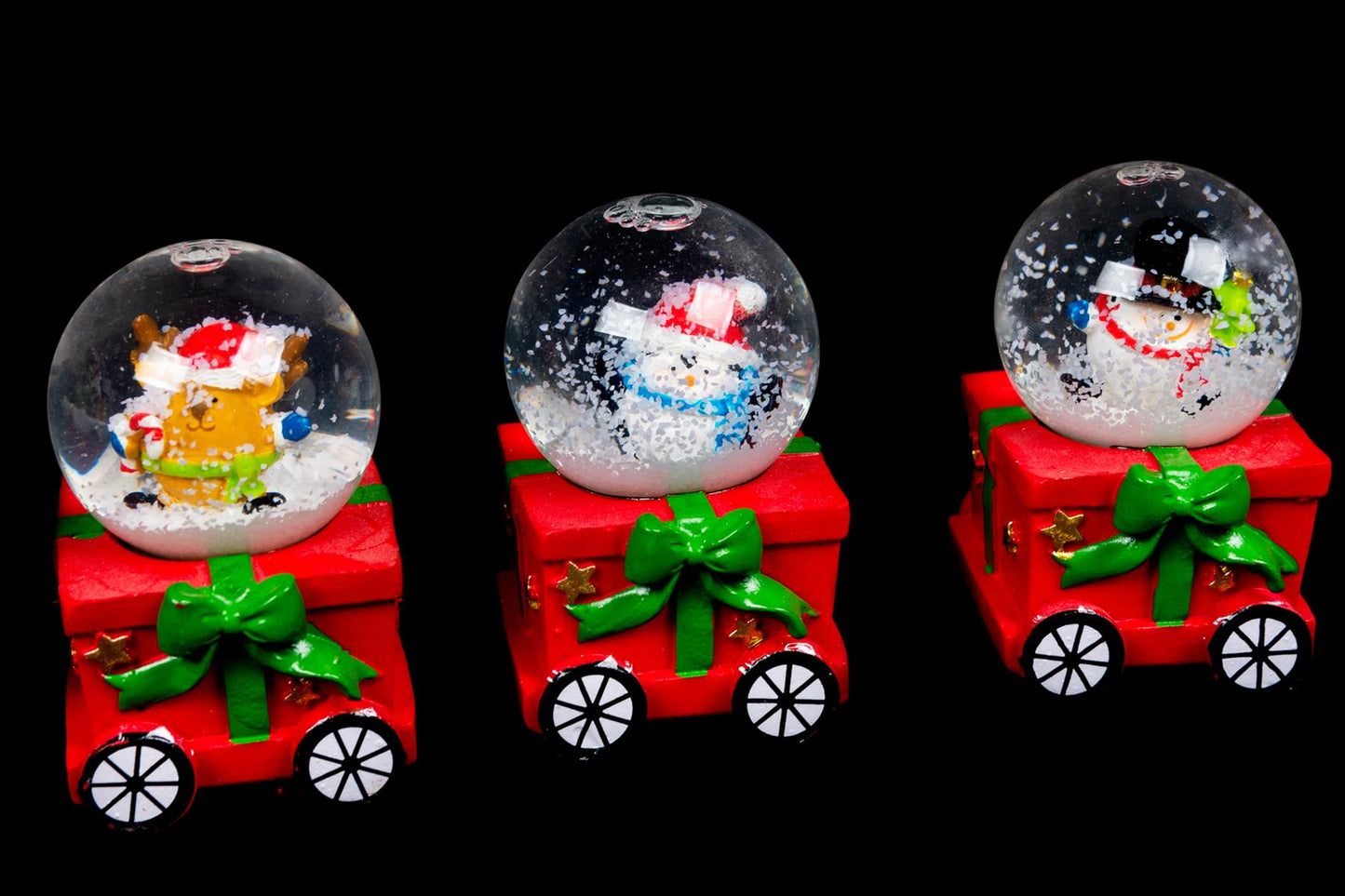 Christmas Snow Globe Novelty Train Set