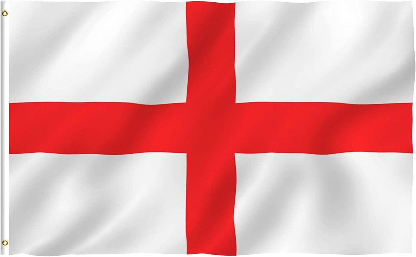 St. George Flag - 5x3ft with Eyelets