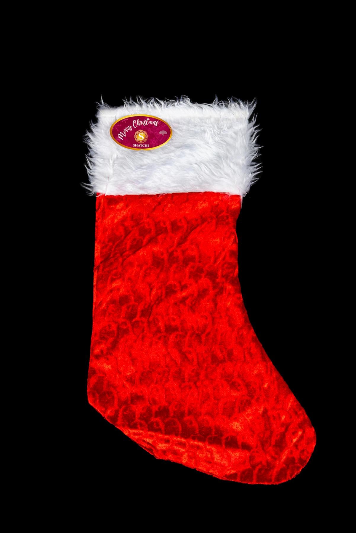 Deluxe Red Santa Sack Stocking Bag