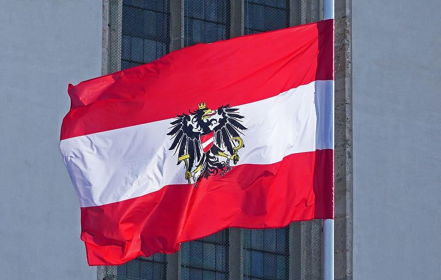 Austria Flag - 5x3ft with Eyelets