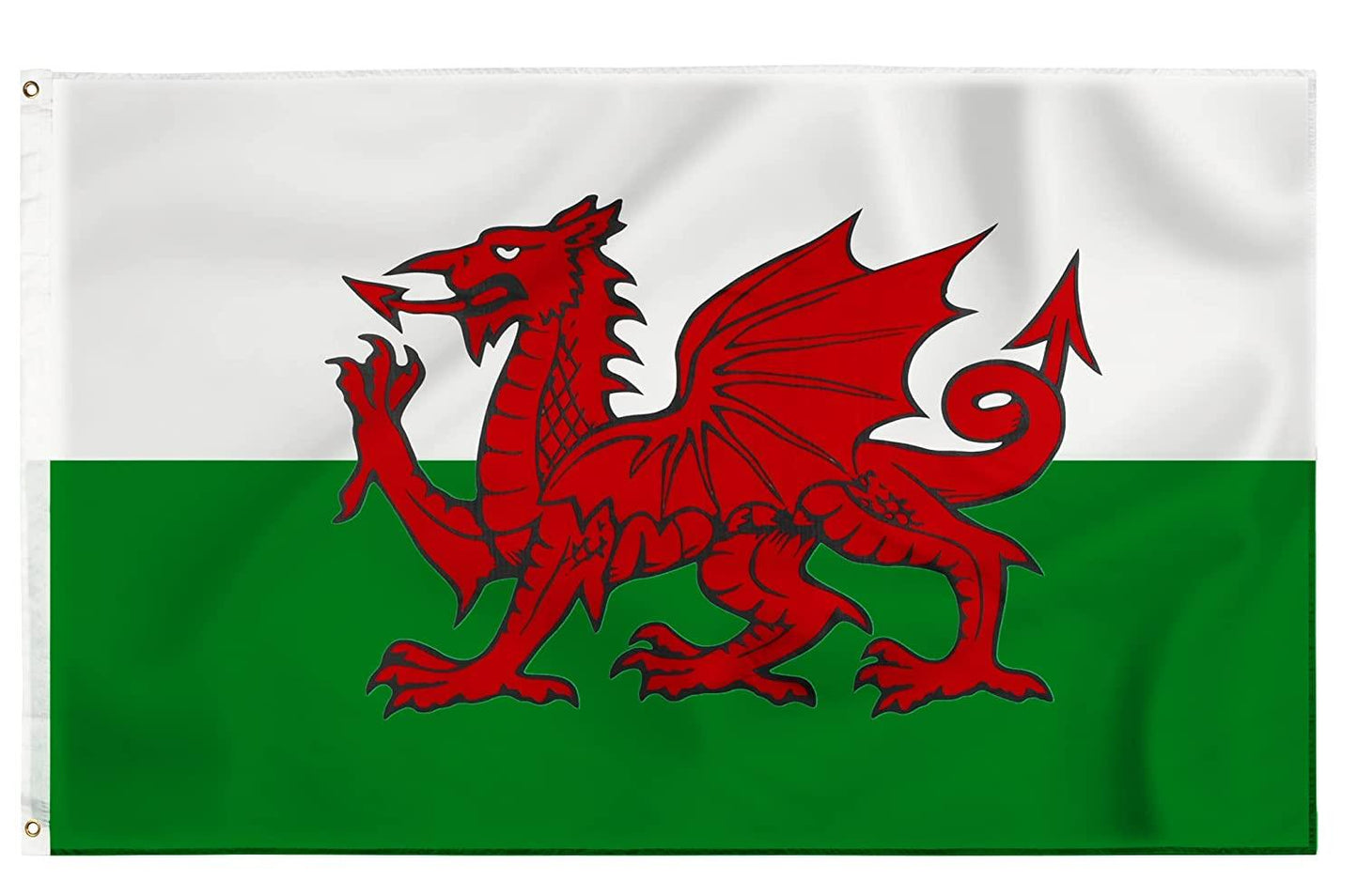 Welsh Flag - 8ft x 5ft with Eyelets